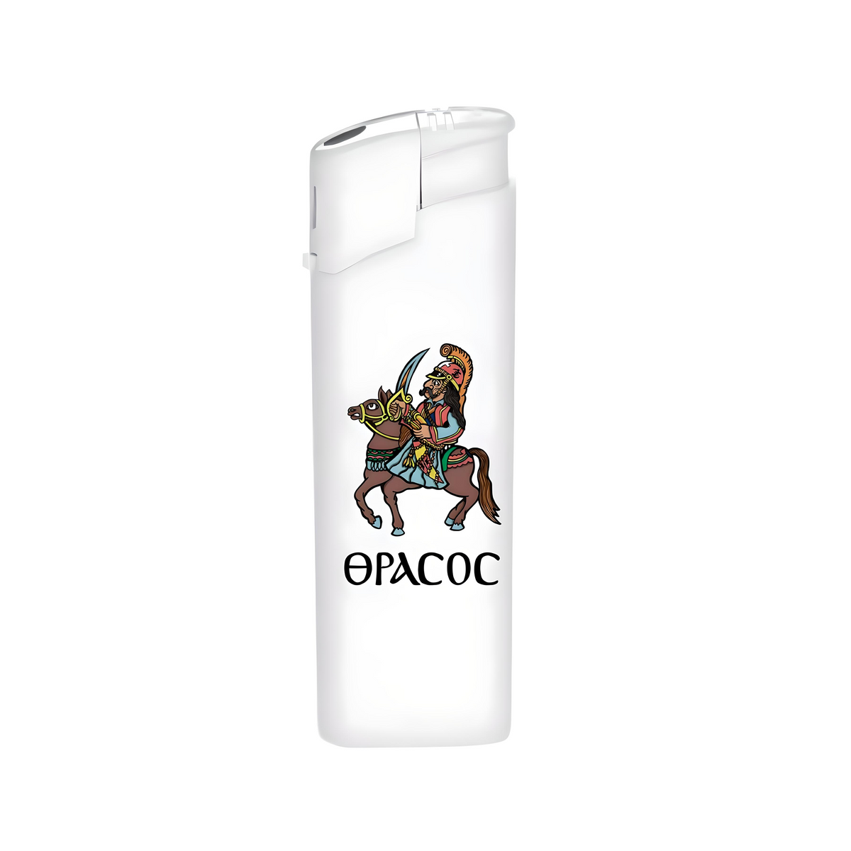 Lighter NTM "ΘΡΑCOC" White