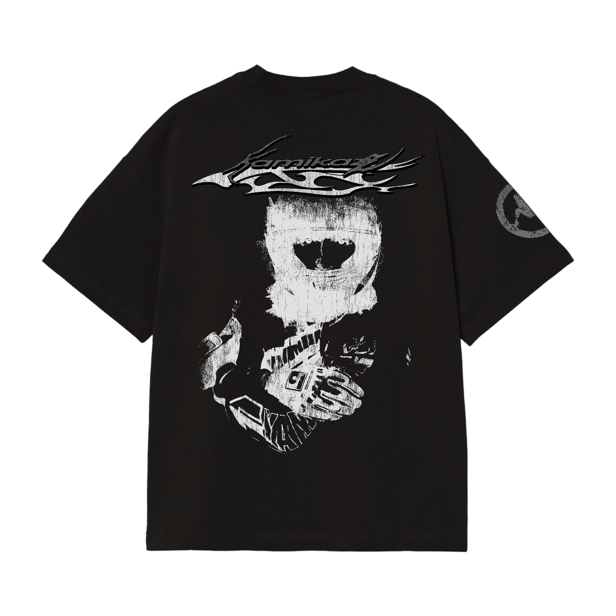T-Shirt Moose "Kamikazi Agapi Mou" Black