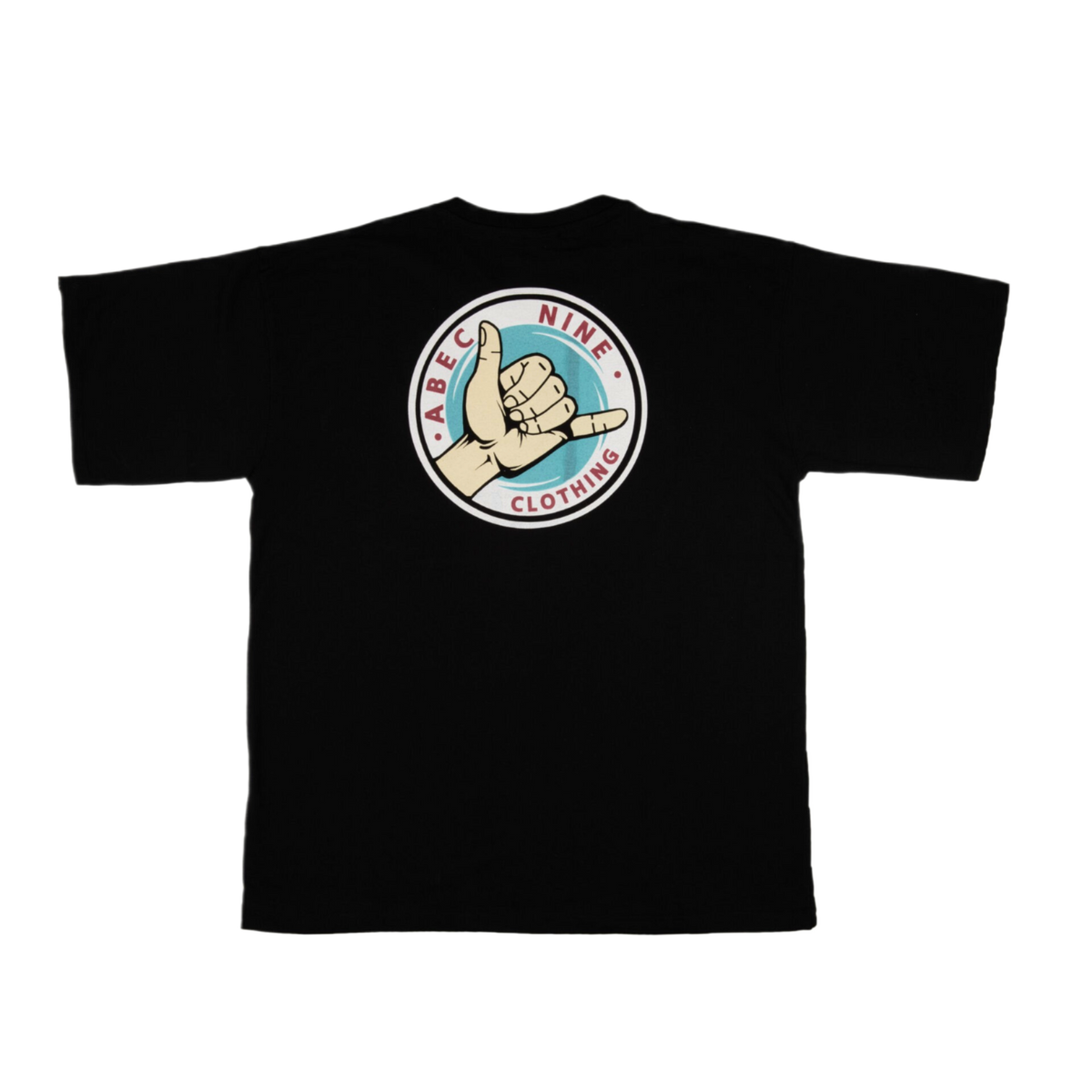 T-Shirt Abecnine Black Hang loose