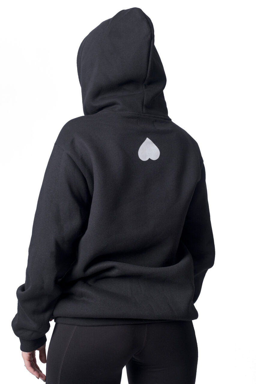 Hoodie No Love Black