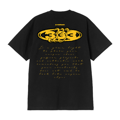 T-Shirt Andriko "333" Black