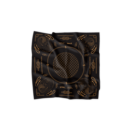 Limited Edition Bandana NTM x ΝΥΜΦΗ ''Τίποτα δεν αποκλείεται'' Black