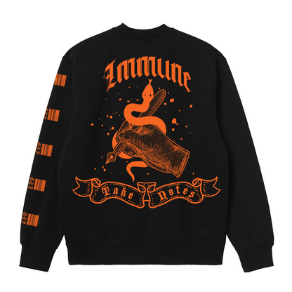 Hoodie Immune ''Take Notes'' Black