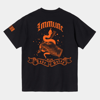 T-Shirt Immune ''Take Notes'' Black