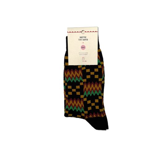 Socks NTM x ODE "Μαύρη Ελλάδα" Multicolour