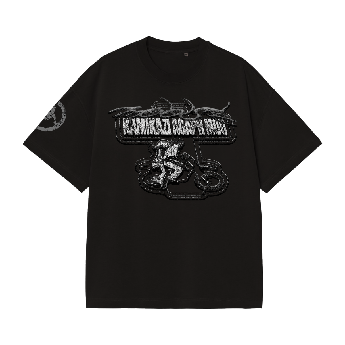 T-Shirt Moose "Kamikazi Agapi Mou" Black