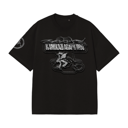 T-Shirt Moose "Kamikazi Agapi Mou" Black