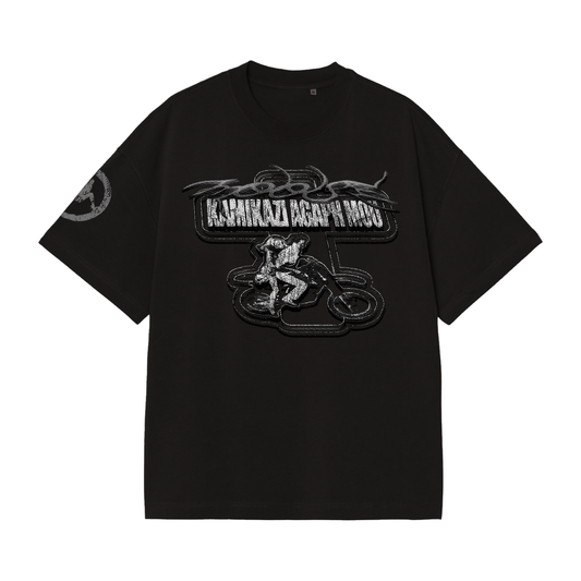 T-Shirt Moose "Kamikazi Agapi Mou" Black