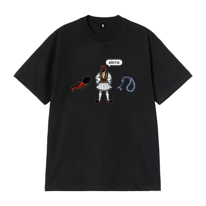 T-shirt NTM "ZULU O ΘΡΑCYC" Black