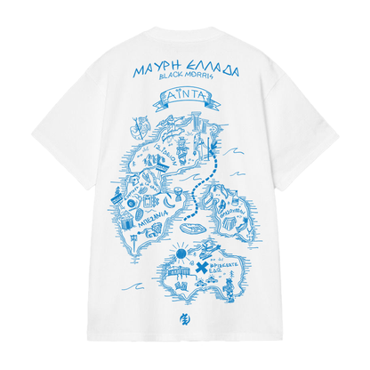 T-shirt NTM "«ΙΣΙΔΕΙΟΝ» Ο ΧΑΡΤΗΣ" White