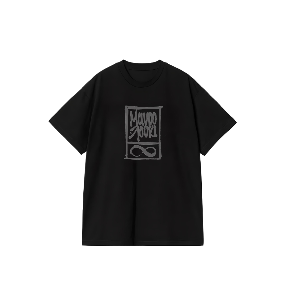 T-shirt "Μαύρο Λούκι" Black