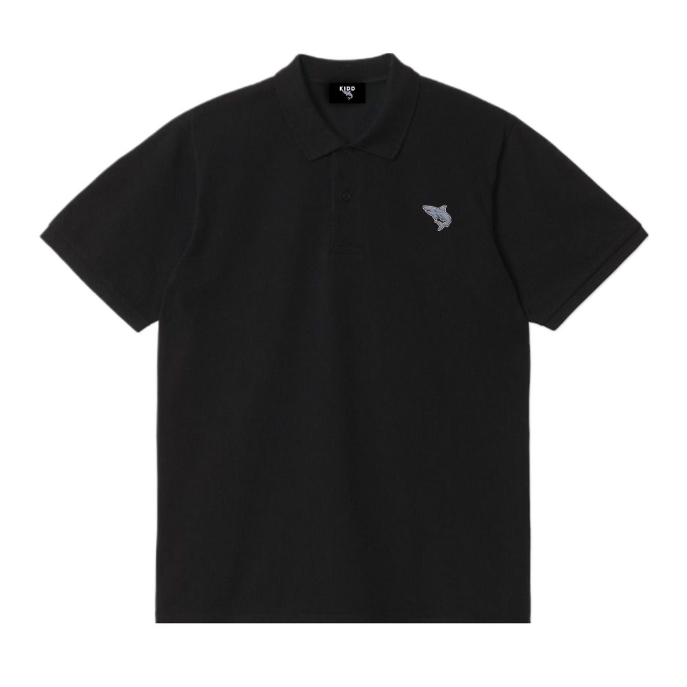 Polo Shirt Kidd "Baby Shark" Black