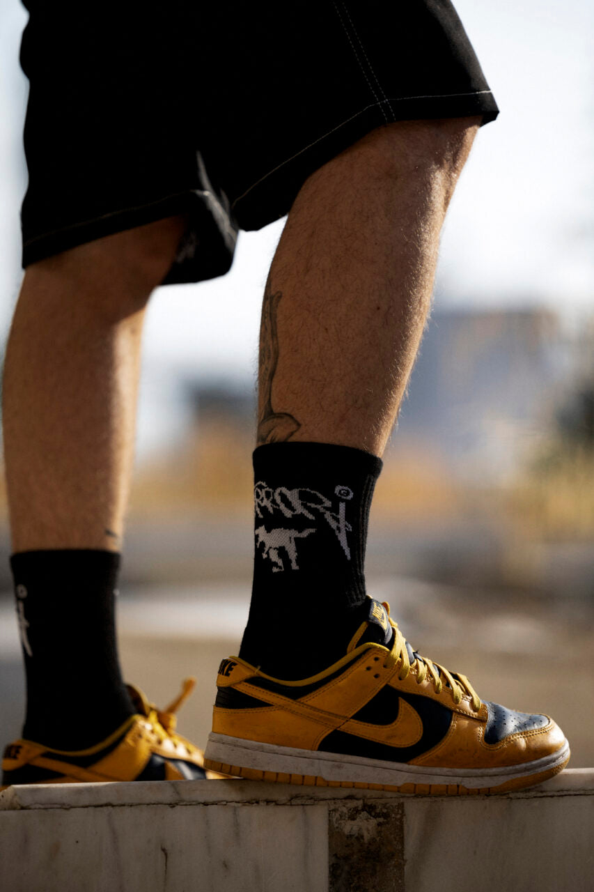 Socks ΑΤΕ Black "ATERROR TAG"