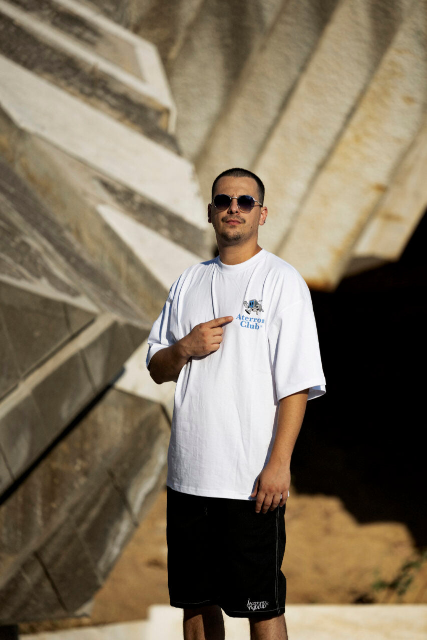 ΑΤΕ T-Shirt White “ATERROR CLUB”
