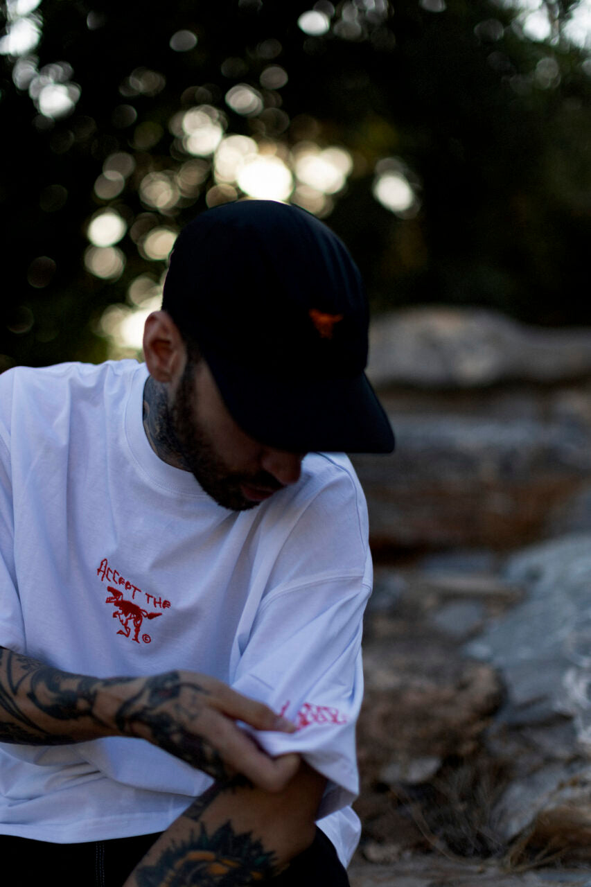 ΑΤΕ T-Shirt White "ACCEPT THE ERROR"