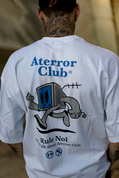 ΑΤΕ T-Shirt White “ATERROR CLUB”