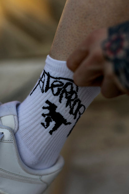 Socks ΑΤΕ White “ATERROR TAG”