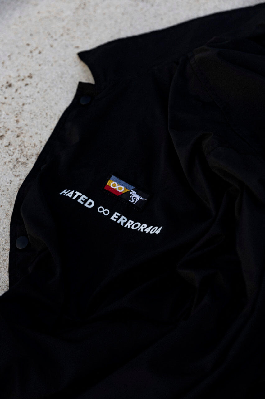 ΑΤΕ x Hated Coach Jacket Black