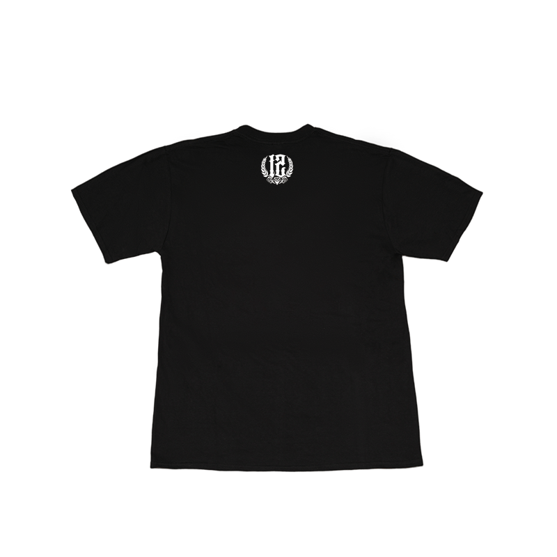 T-Shirt 12os Pithikos Black ''Para Siempre'' Cover