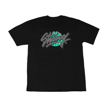 T-Shirt 12os Pithikos Black 'We Stand Strong''