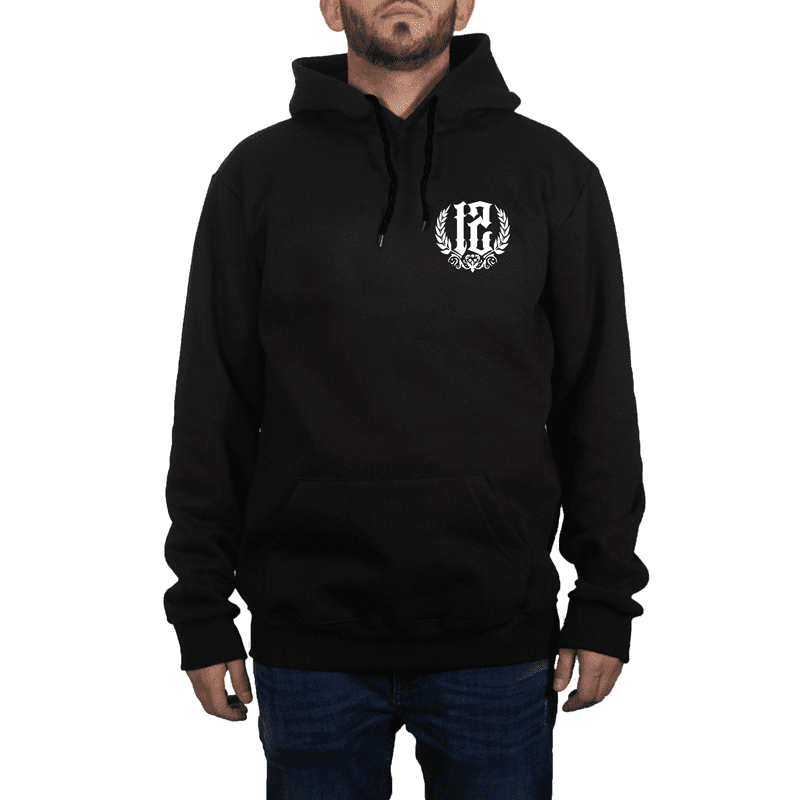 Hoodie 12os (Gorilla) Black