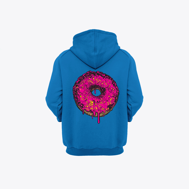Hoodie Nerom Blue