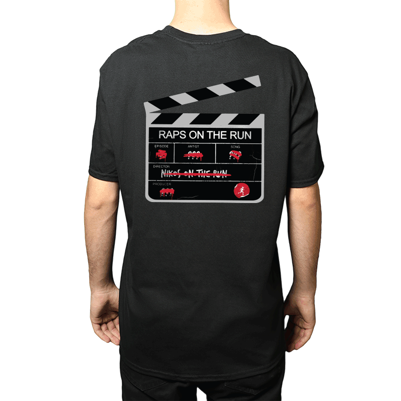 T-Shirt Raps On The Run Black