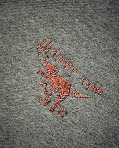 Hoodie ΑΤΕ Grey/Apple ''A.T.Error''