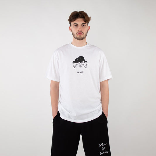 T-Shirt Pins ‘Dreamer’ White