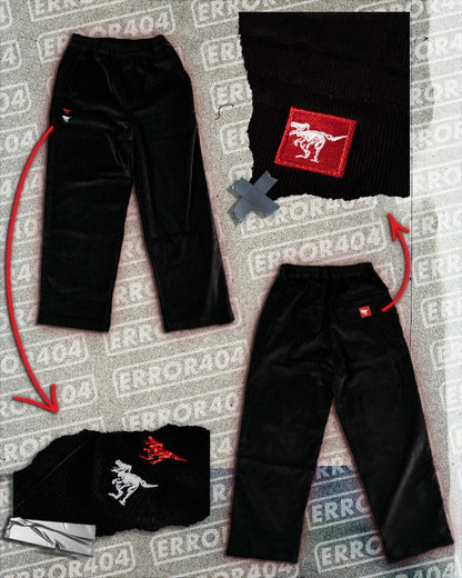 ATE Corduroy Pants Black