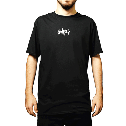 T-Shirt Jamrock Black with White Logo