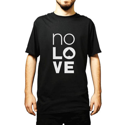 T-Shirt No Love Black