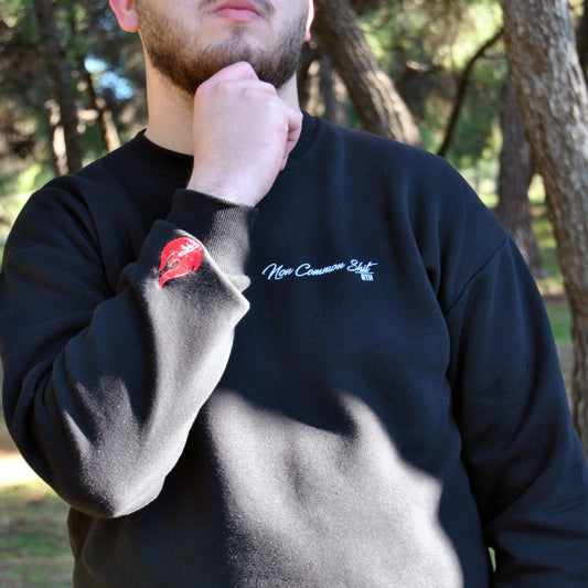 Crewneck Lit Clothing Athens ‘Non common shit’ black