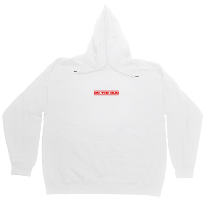 Hoodie Raps On The Run White