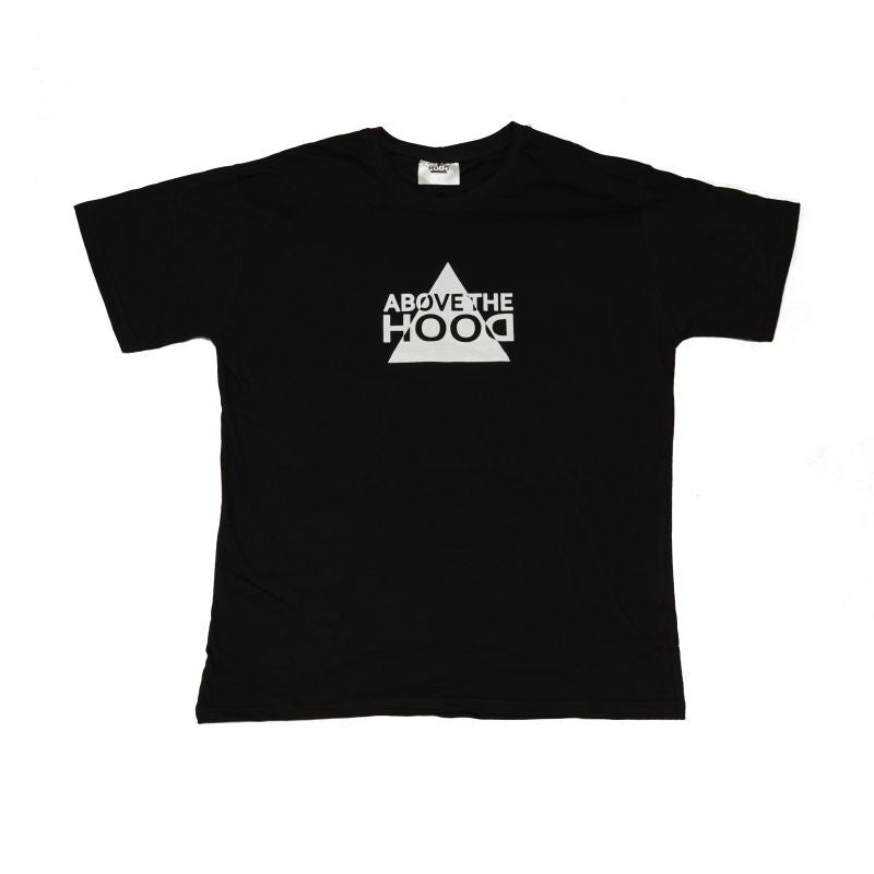 T-Shirt Above The Hood Black White Logo