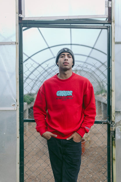 Crewneck ΑΤΕ Red/Blue/Black “A.T.Error Bomb”