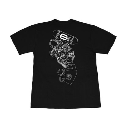 T-Shirt Bue Black ''Sport Billy''