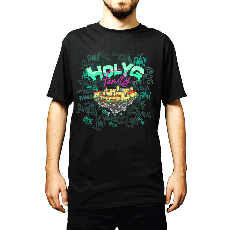 T-Shirt Holy G Black
