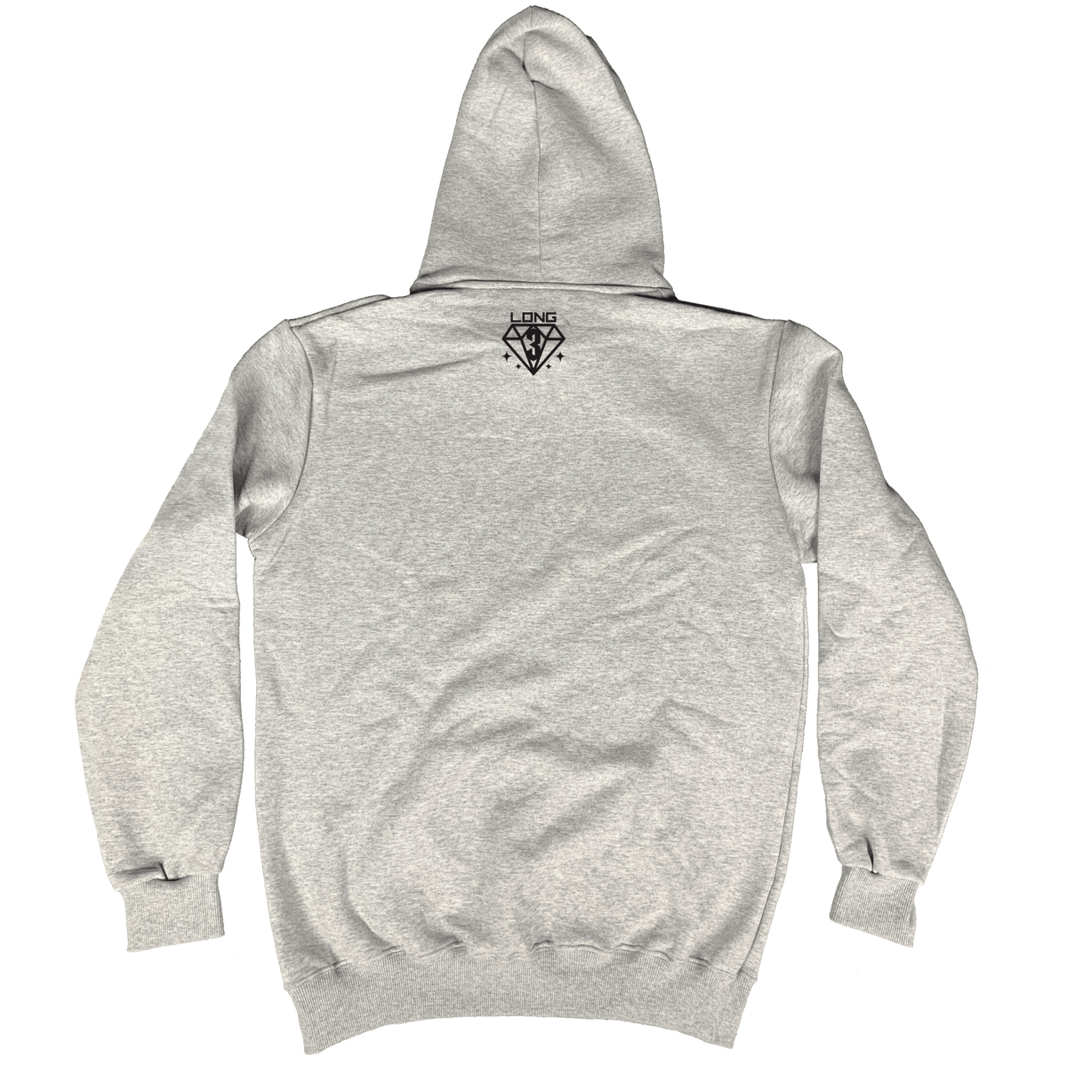 Hoodie Long3 Classic Grey