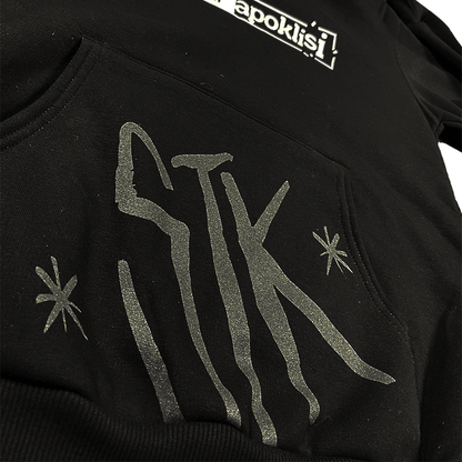 Hoodie STK Black ''Apoklisi''