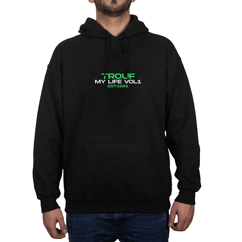 Hoodie Trouf My Life Vol.1 Black