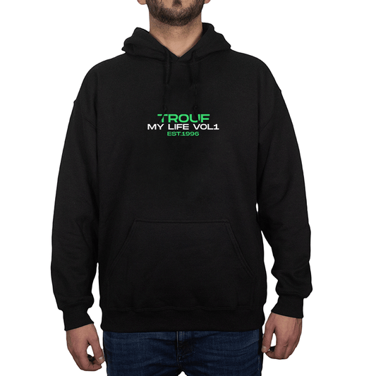 Hoodie Trouf My Life Vol.1 Black