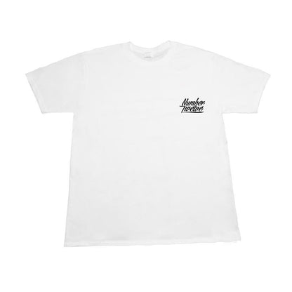 T-Shirt 12os Pithikos Number Twelve (Gorilla) White